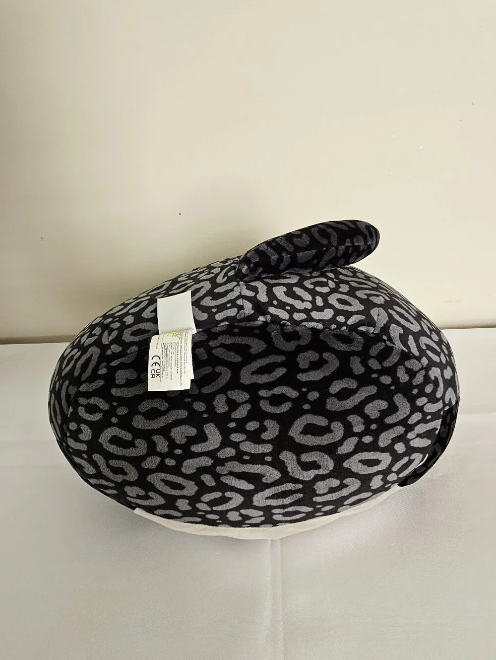 Squishmallows Xiomara The Leopard 14” Plush, Black Panther Cat Silver Spots RARE